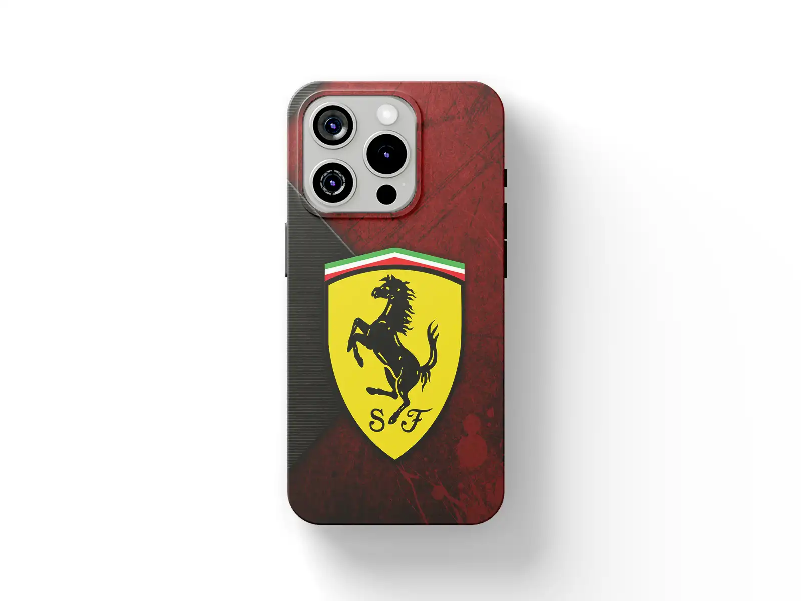 Ferrari Coque Silicone Smartphone Look Drift Dynamique